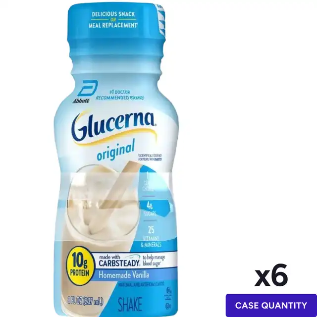 Glucerna Original Diabetic Shake, Homemade Vanilla Glucerna Original Diabetic Shake, Homemade Vanilla
