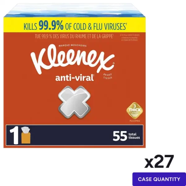 Kleenex Anti-Viral Facial Tissues