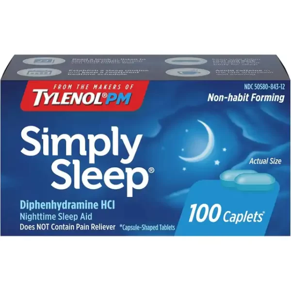 Tylenol Simply Sleep Nighttime Sleep Aid Caplets