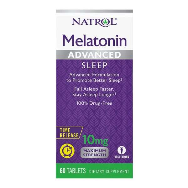 Natrol Melatonin Advanced Sleep Supplement