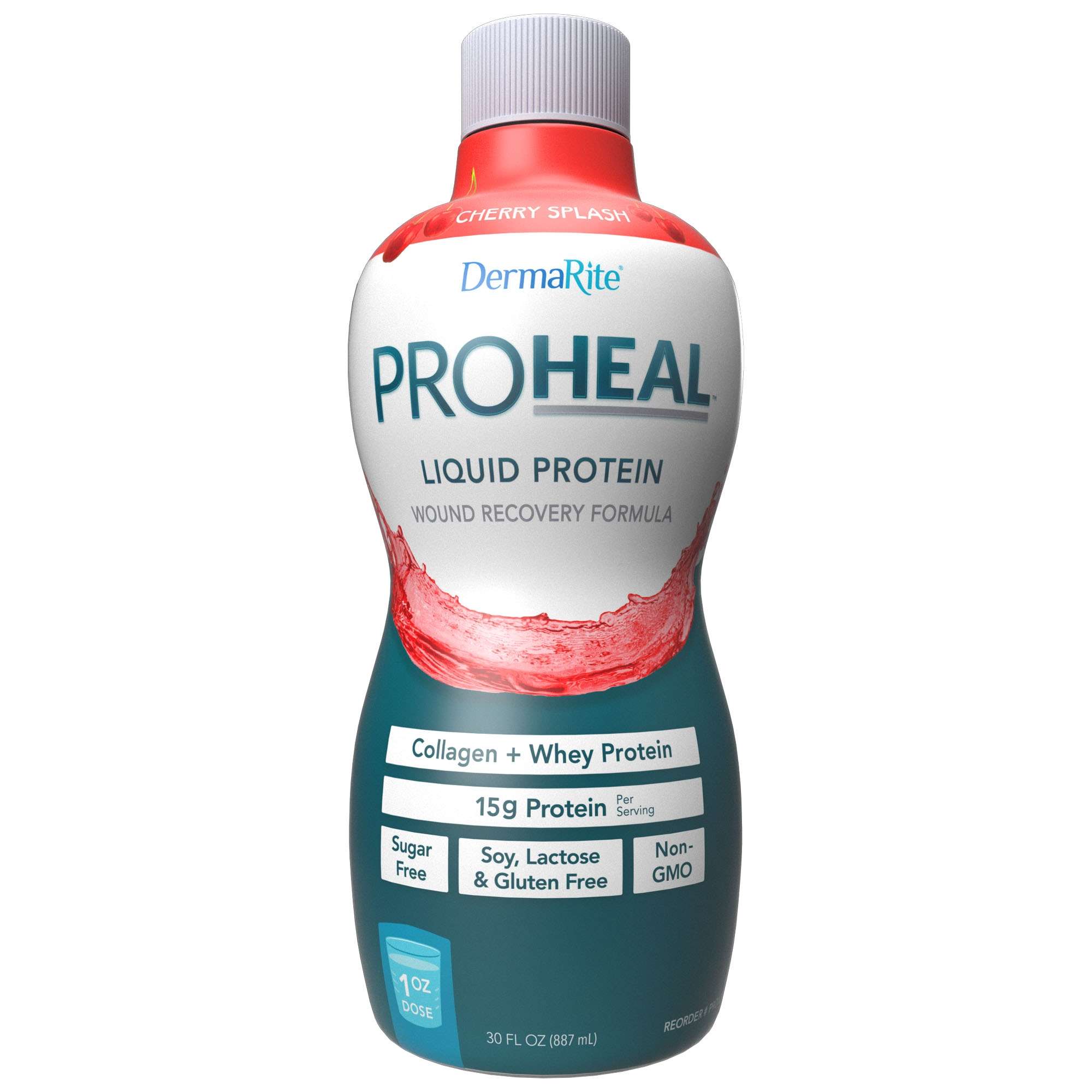 DermaRite ProHeal Liquid Protein Wound Recovery Formula