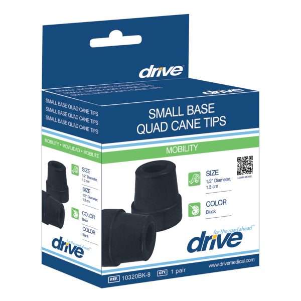 Drive Small Base Quad Cane Tips