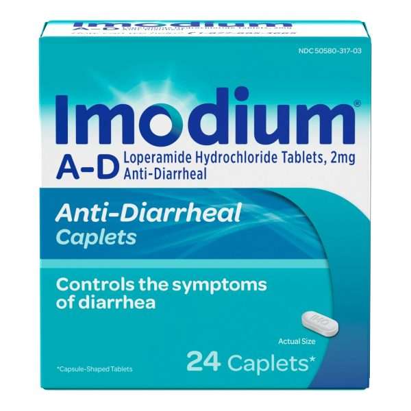 Imodium A-D Anti-Diarrheal Caplets