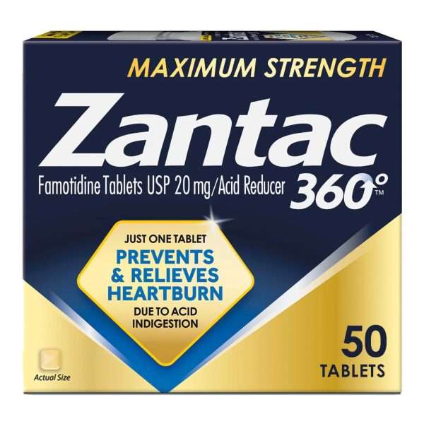Zantac 360 Maximum Strength Heartburn Relief