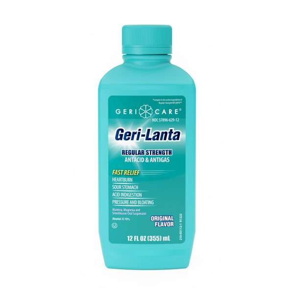 Geri-Care Geri-Lanta Antacid/Antigas, Regular Strength
