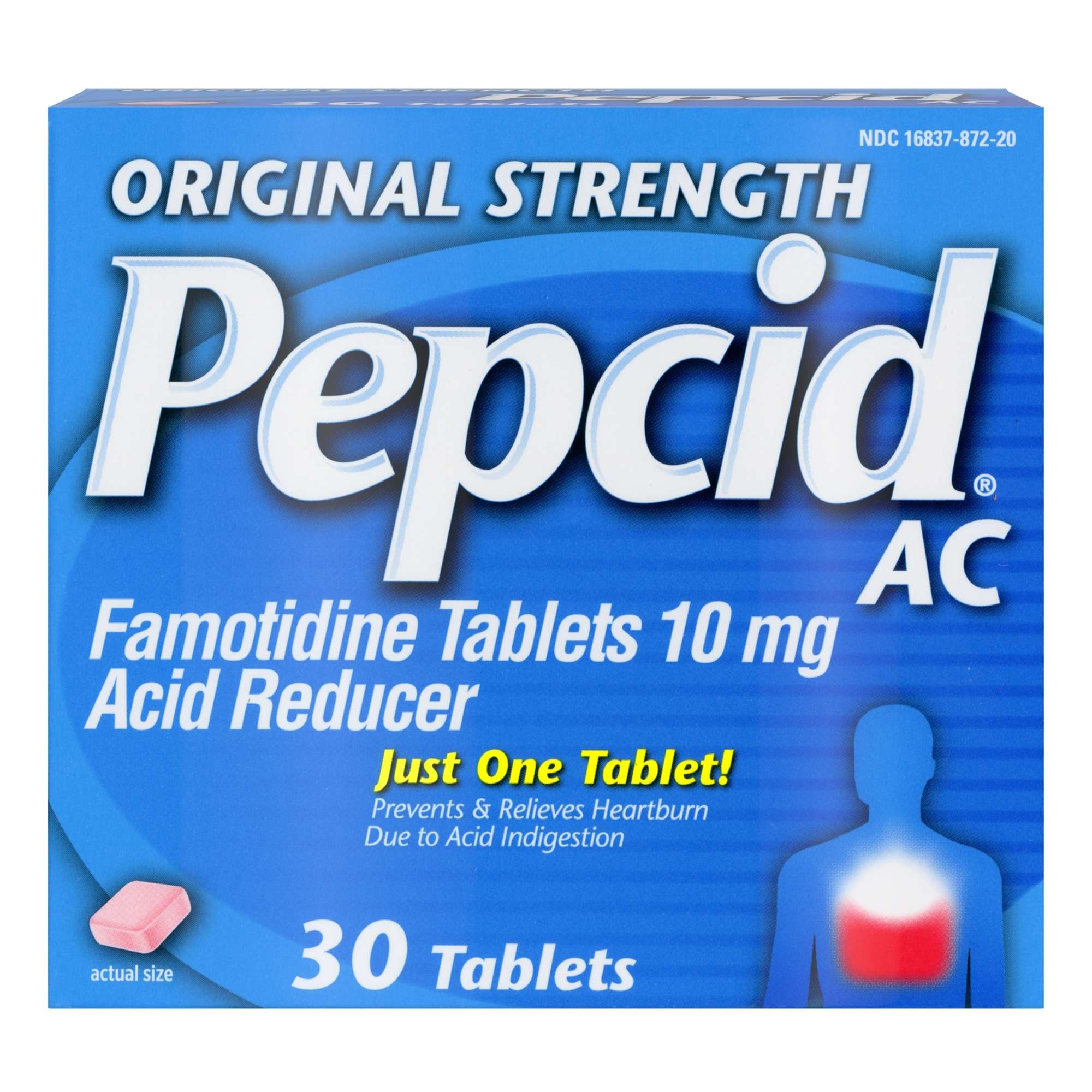 Pepcid AC Original Strength Acid Reducer Tablets Pepcid AC Original Strength Acid Reducer Tablets