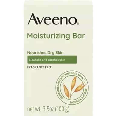 Aveeno Gentle Hydrating Face Cleansing Bar for Dry Skin