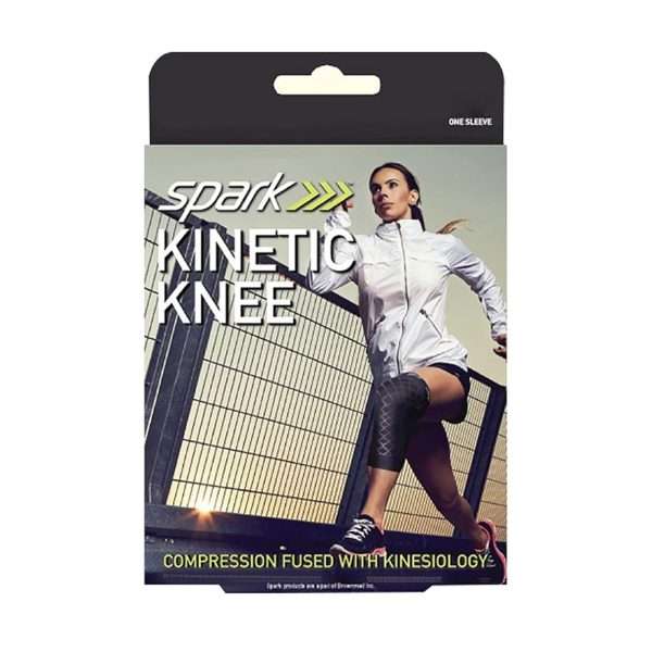 Spark Kinetic Compression Knee Sleeve with Kinesiology Fused Technology