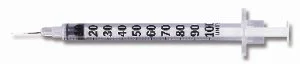 BD Tuberculin Syringe, 1mL with Slip Tip