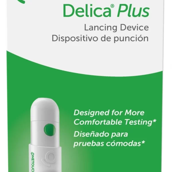 OneTouch Delica Plus Lancing Device for Precise Blood Sampling