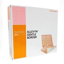 Allevyn Gentle Border Foam Dressing with Soft Silicone Adhesive