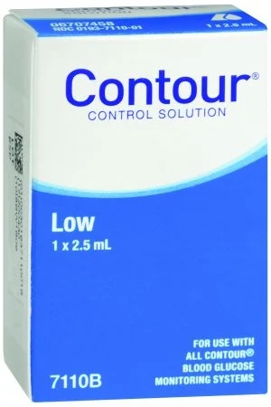 Bayer Contour Control Solution for Accurate Glucose Testing