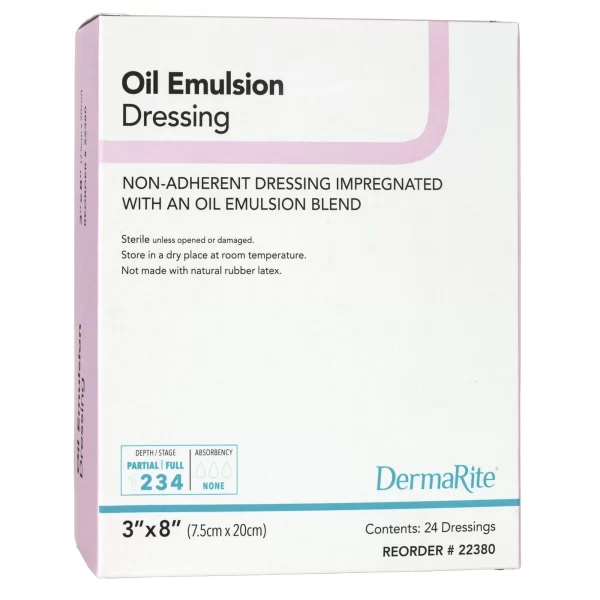 DermaRite Oil Emulsion Wound Dressing