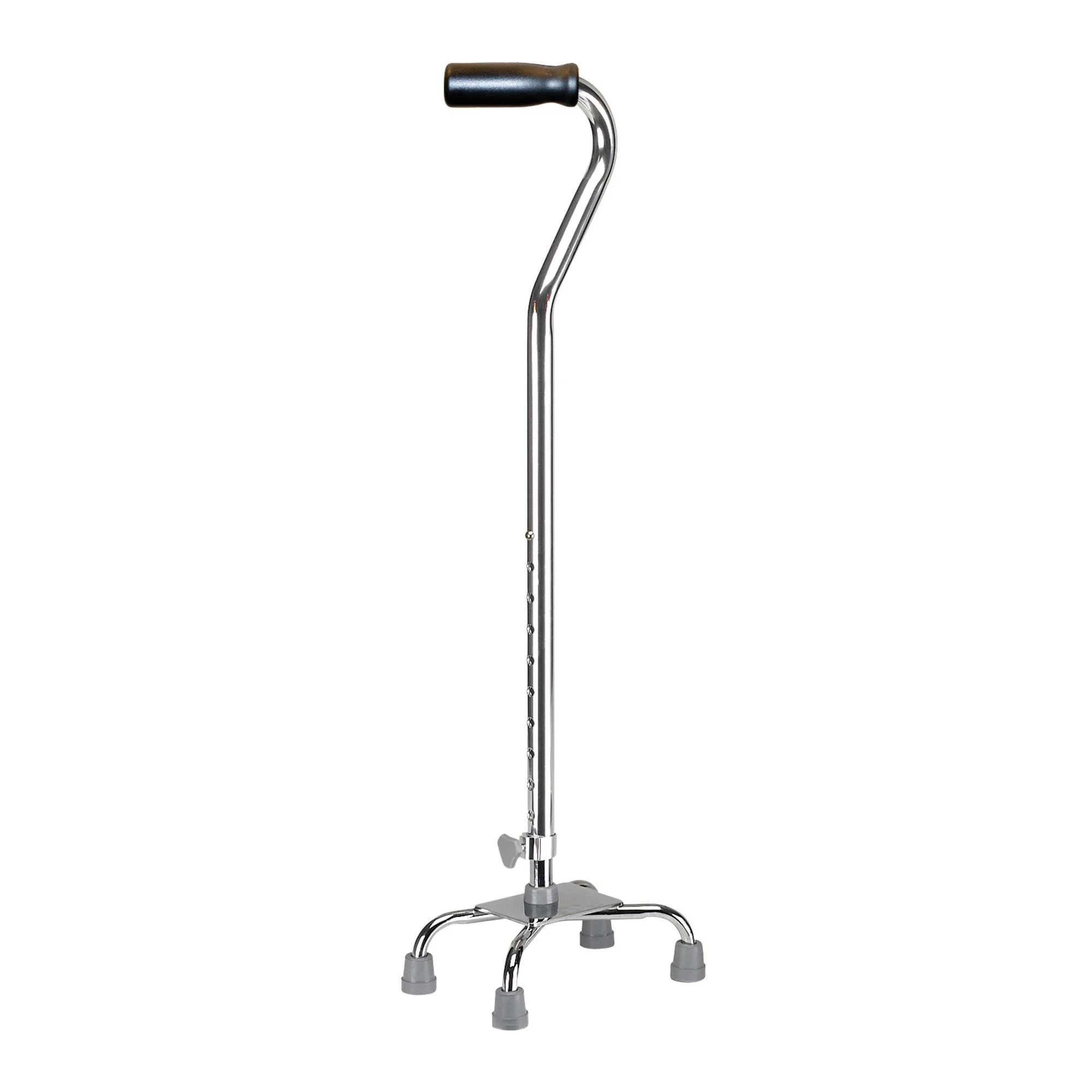 Drive Aluminum Small Base Quad Cane for Stability and Support Drive Aluminum Small Base Quad Cane for Stability and Support