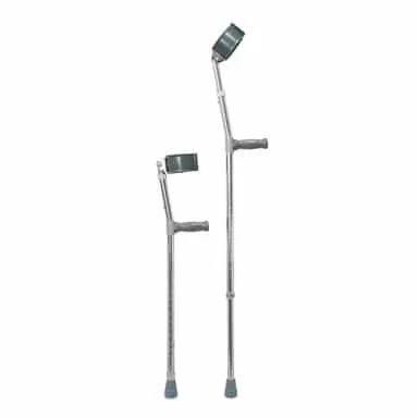 McKesson Adjustable Adult Forearm Crutches