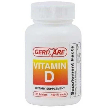 Geri-Care Vitamin D Supplement for Bone and Immune Health Support