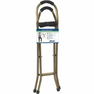 Drive Folding Cane with Built-In Sling Seat