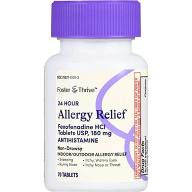 Foster & Thrive 24-Hour Allergy Relief — Non-Drowsy Formula