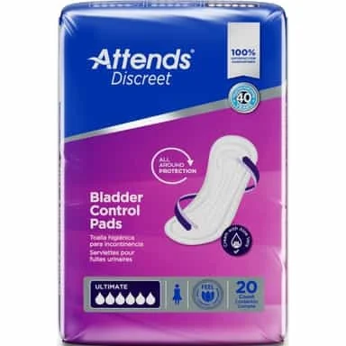 Attends Discreet Pads for Women