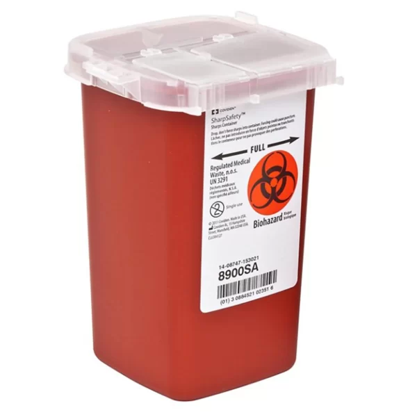 Cardinal SharpSafety Medical Sharps Disposal Container