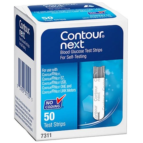 Self-Test with Confidence – Contour Next Glucose Strips