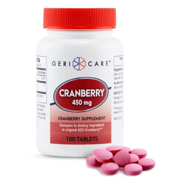 Geri-Care 450 mg Cranberry Supplement