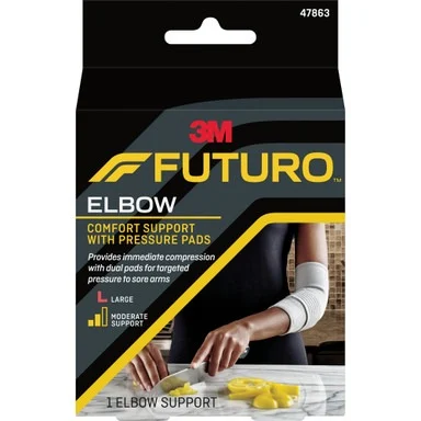 3M FUTURO Elbow Support with Cushioned Pressure Pads for Ultimate Comfort