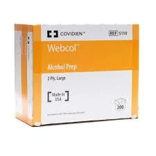 Webcol Antiseptic Alcohol Prep Pads