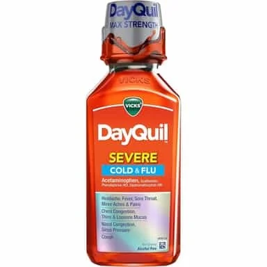 Vicks DayQuil Severe Max Strength Cold & Flu Liquid Relief