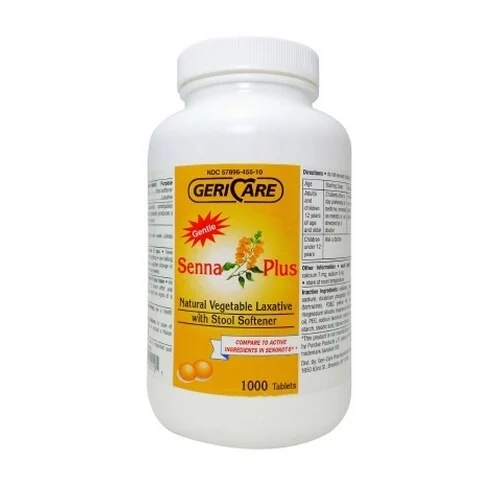 Gentle Relief with Geri-Care Senna Plus Stool Softener