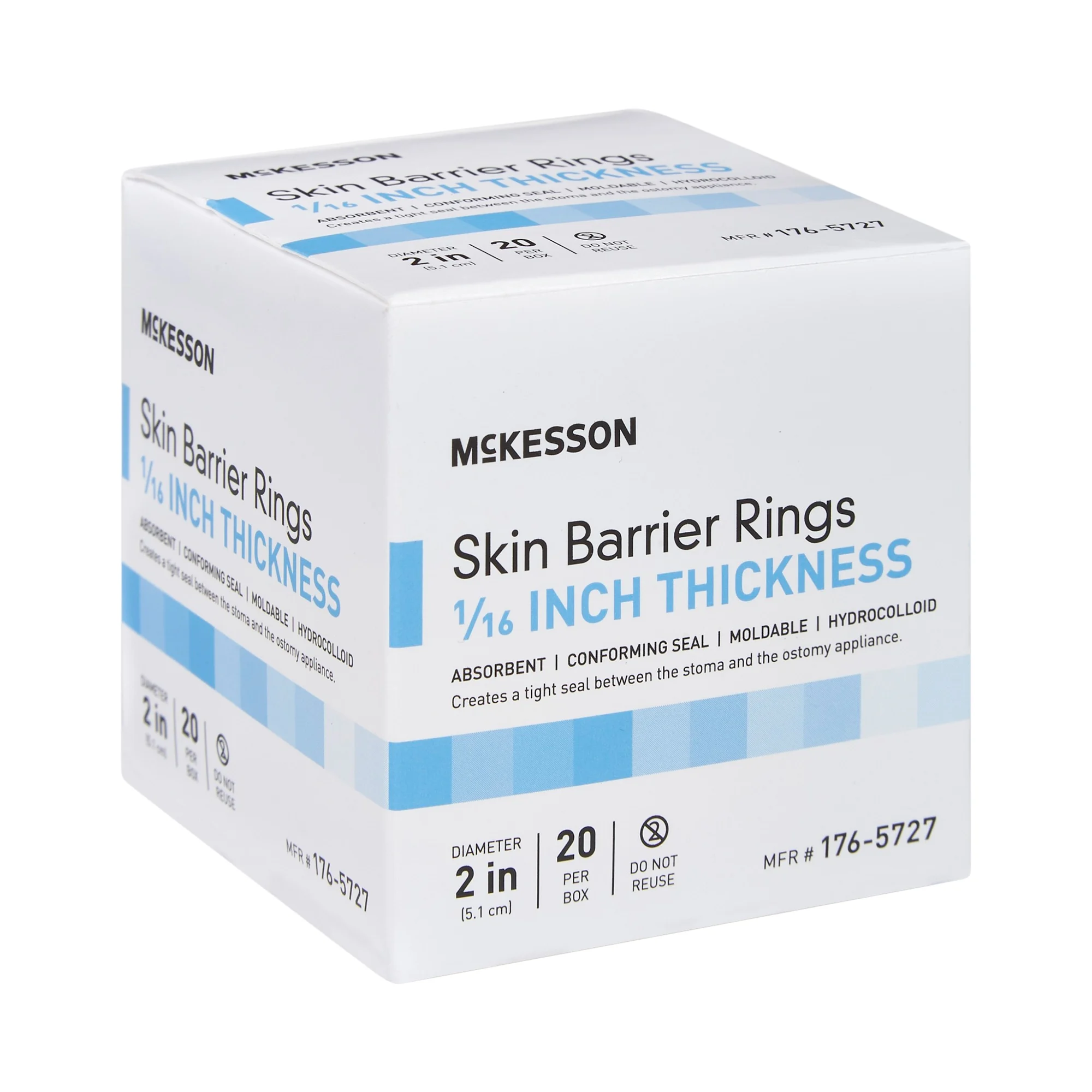 McKesson Skin Barrier Ring – Flexible Seal for Ostomy Leak Protection McKesson Skin Barrier Ring – Flexible Seal for Ostomy Leak Protection