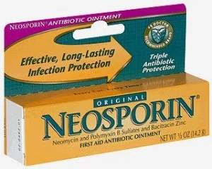 Neosporin® Triple Antibiotic Ointment, 0.5 oz. Tube – Bacitracin, Neomycin & Polymyxin B