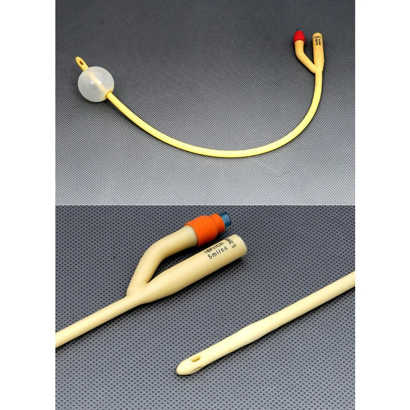 Foley Catheter 2-Way AMSure, Standard Tip, 5cc Balloon, Silicone-Coated Latex – Sterile