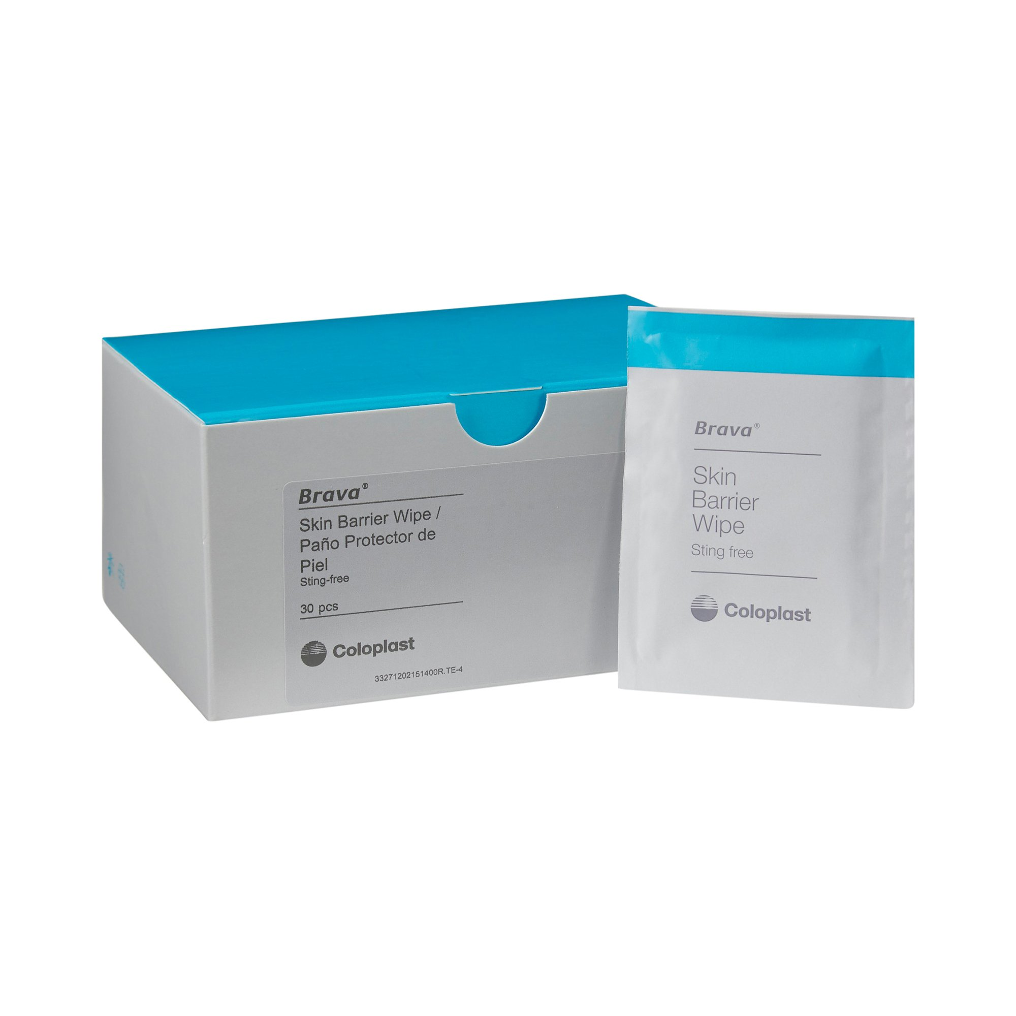 866226_ppkgleft Brava Skin Barrier Wipe #120215 - Image 1