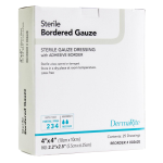DermaRite® Bordered Gauze Island Dressing
