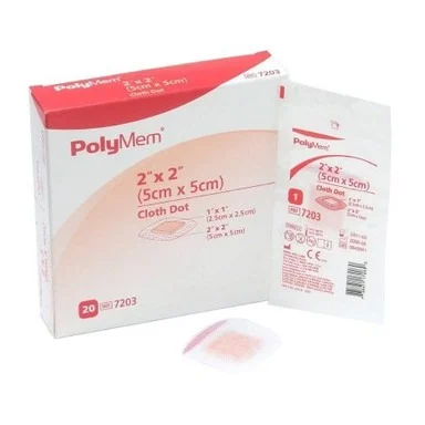 PolyMem Adhesive Strip, 2 X 2"