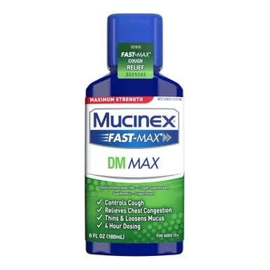 Mucinex Fast-Max DM Max: Powerful Cold & Cough Relief