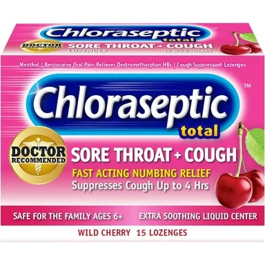 Chloraseptic: Fast Relief for Sore Throat & Cough