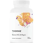 Thorne Betaine HCL & Pepsin Dietary Supplement