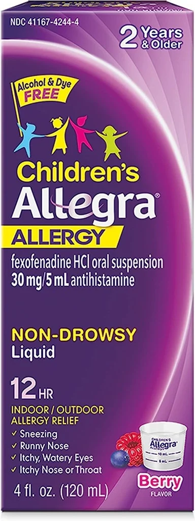 Children's Allegra 12-Hour Liquid Children's Allegra 12-Hour Liquid