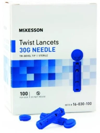 McKesson Twist Top Lancet Needle