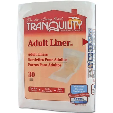 Tranquility Adult Disposable Incontinence Liners
