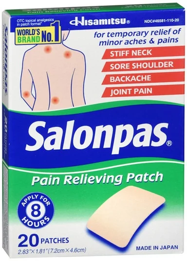 Salonpas Pain Relief Patches