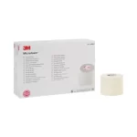 3M Microfoam Surgical Tape, Water-Resistant, Foam/Acrylic Adhesive, Elastic, 2 Inch X 5½ Yard