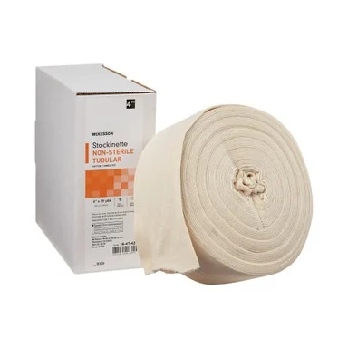 McKesson Stockinette Non-Sterile Tubular, 4" X 25 yd