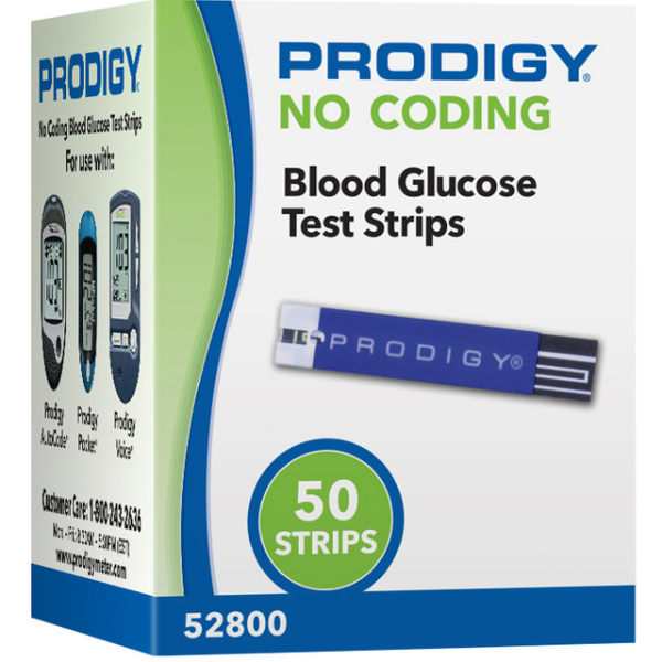 Prodigy Blood Glucose Test Strips