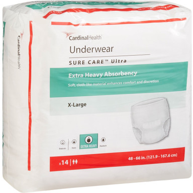 Cardinal Health Sure Care Ultra Pull-Up Underwear