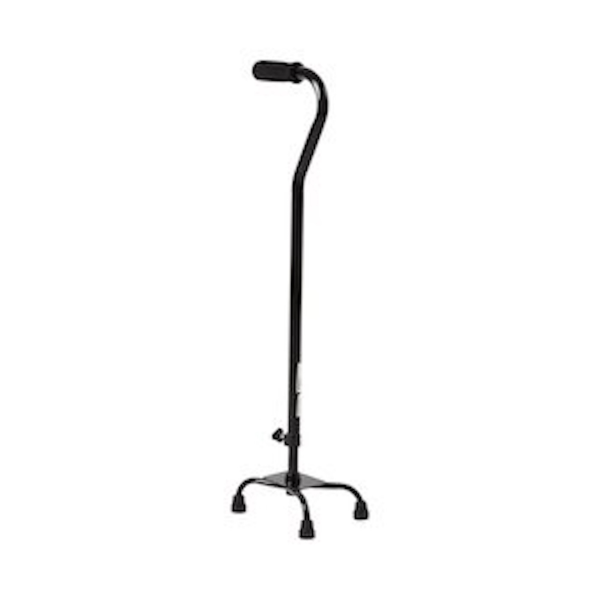 McKesson Steel Small Base Quad Cane