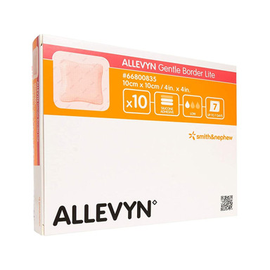 Allevyn Gentle Border Lite Silicone Gel Adhesive