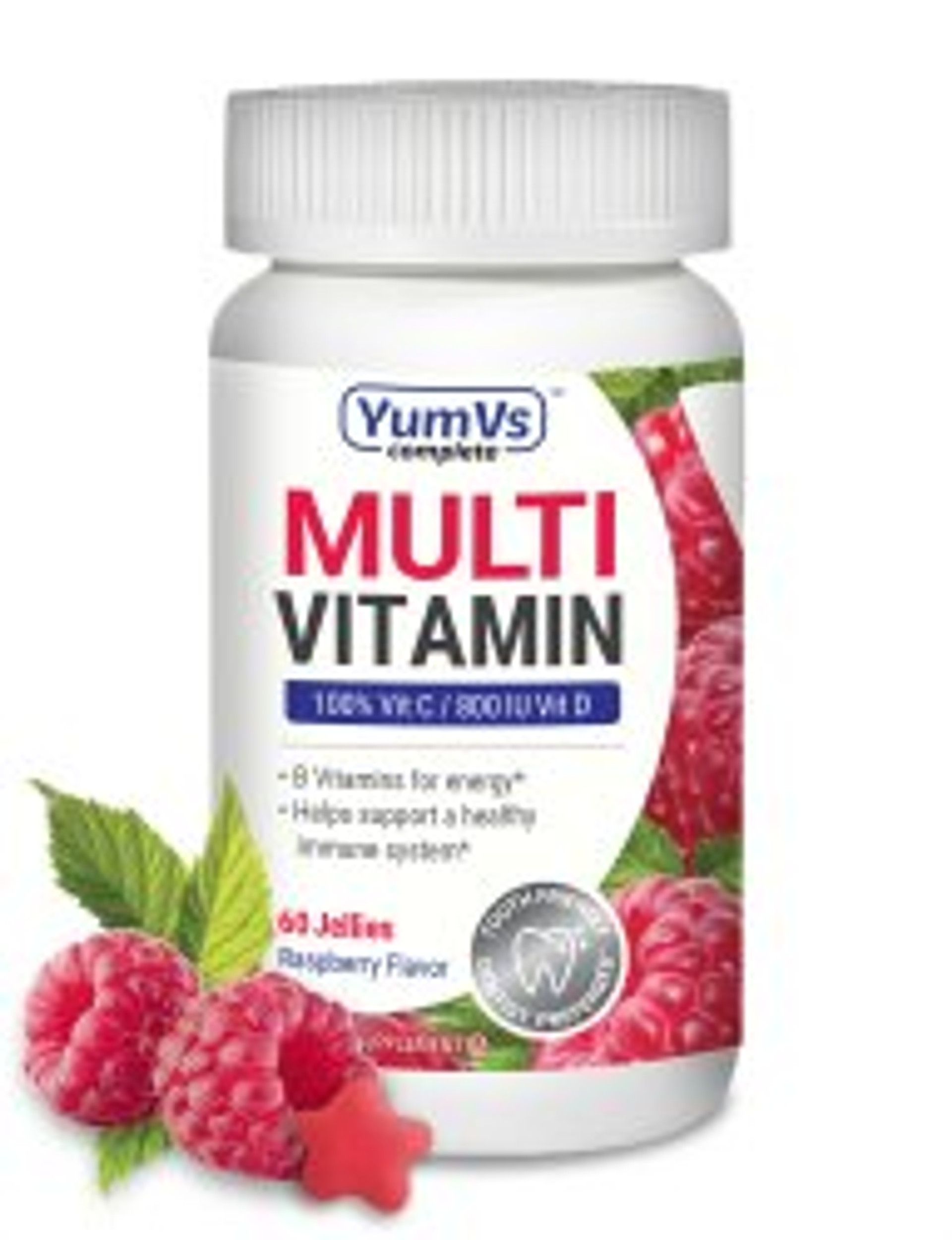 YumVs Complete Multi Vitamin Raspberry Flavor YumVs Complete Multi Vitamin Raspberry Flavor